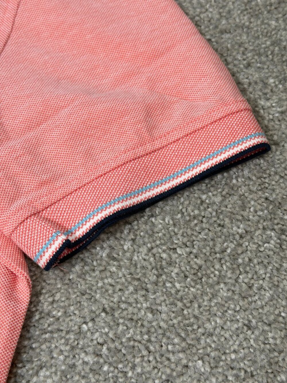 Brooks Brothers Performance Slim Polo - Coral Size Medium NWT - Picture 6 of 8